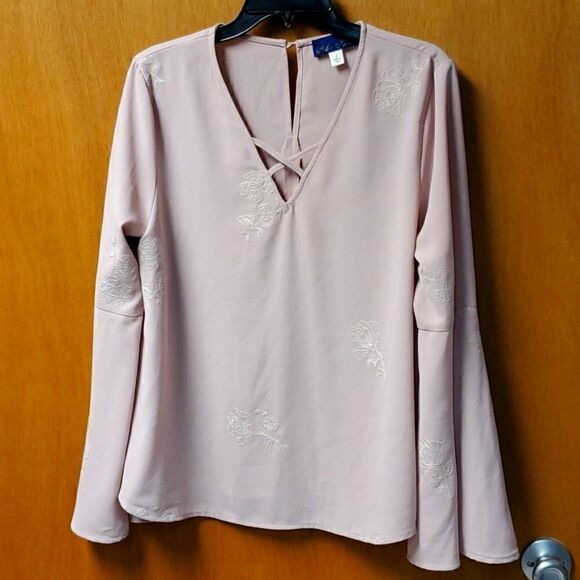 Blue rain blouse,  size large - Picture 1 of 5